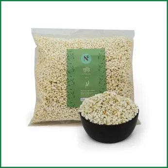 Hand Made Native Puffed Rice (Muri) – হাতে ভাজা মুড়ি – O’Natural – 400 Gm