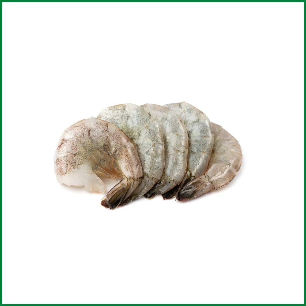 Headless White Sea Shrimp – O’Natural/Kg
