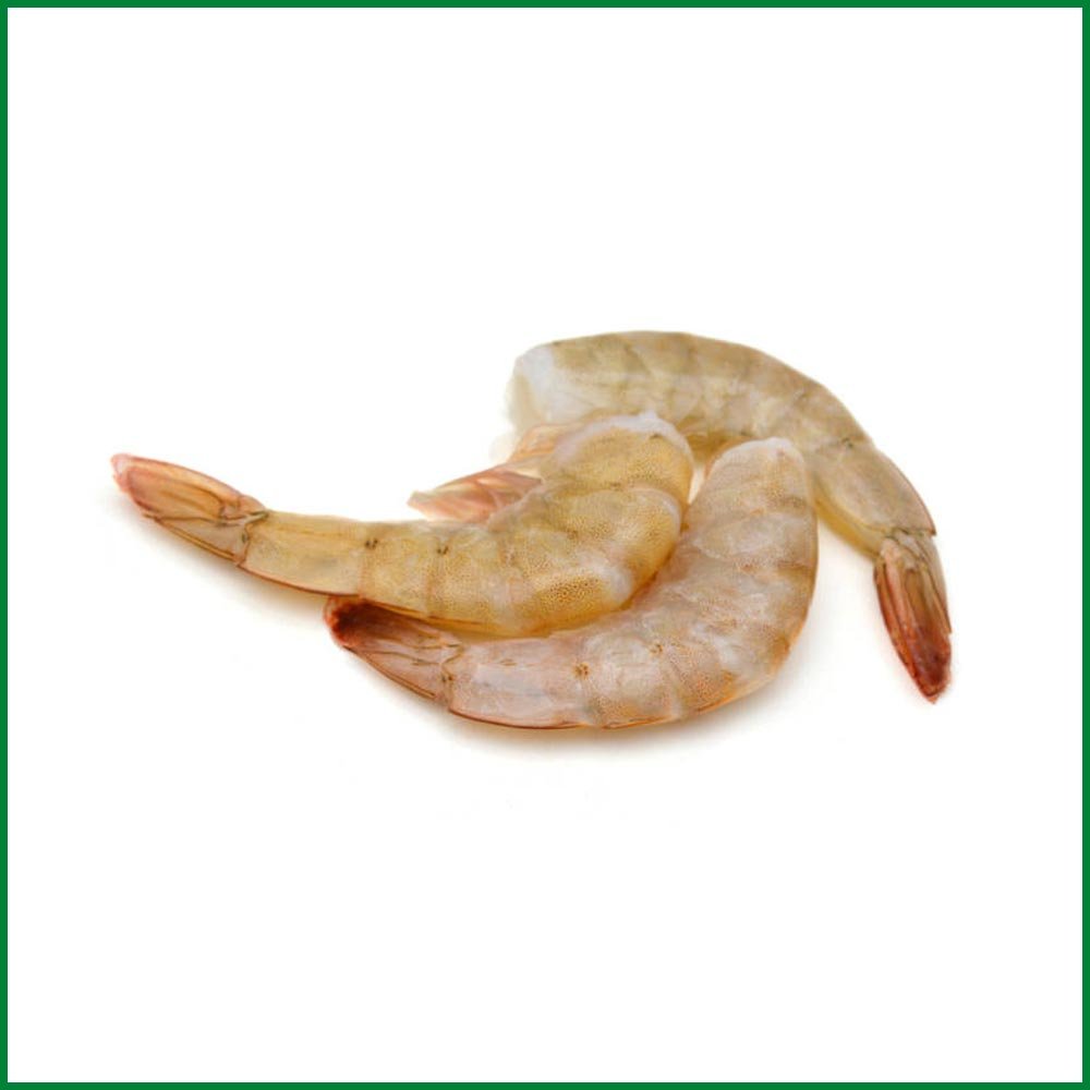 Headless Brown Sea Shrimp – O’Natural/Kg