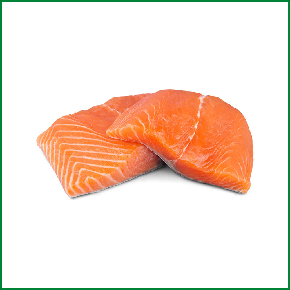 Norwegian Salmon Steak (Without Head) – O’Natural/Kg